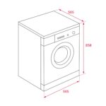 Máy giặt sấy TEKA TKD 1510 EU WD 113960008 - Ảnh 2