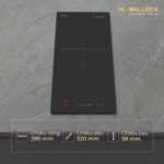 Bếp từ đơn MALLOCA MDI301 domino - Ảnh 3