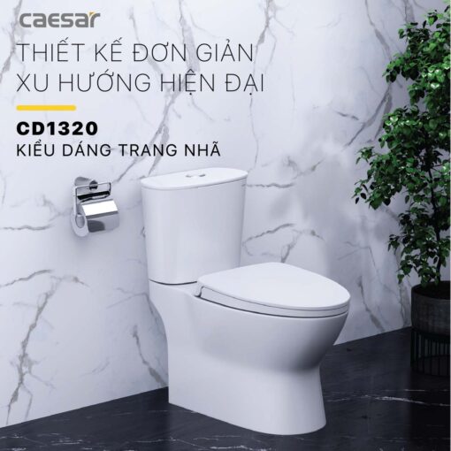 tinh nang Bon cau 2 khoi CAESAR CD1320 nap em M221 1