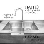 Chậu rửa bát inox MALLOCA MS6304ST âm bàn 2 hố - Ảnh 4