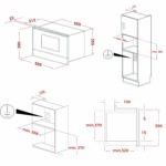 Lò vi sóng có nướng TEKA ML 8220 BIS L WH 112030000 âm tủ - Ảnh 2