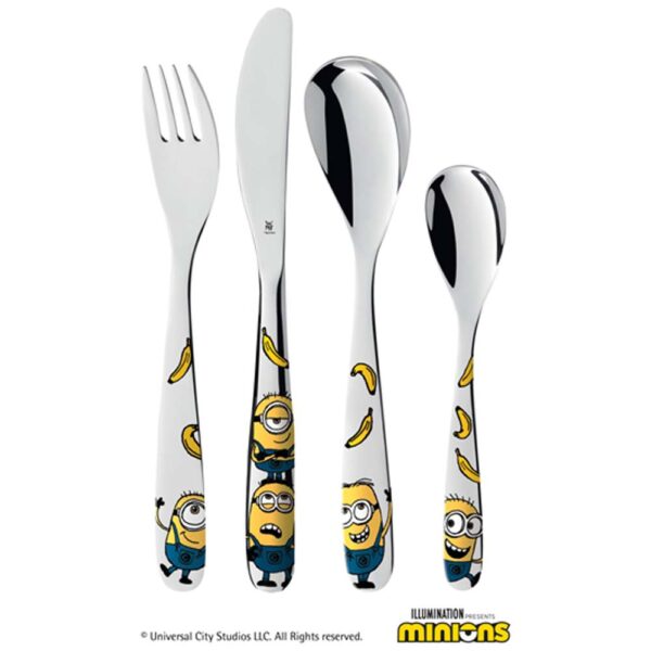 Bộ dao thìa dĩa WMF MINIONS 1286076040 4 món