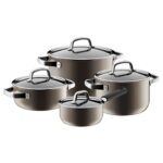 Bộ nồi WMF FUSIONTEC DARK BRASS 3201111682 0514875290 4 món