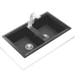 Chậu rửa bát đá TEKA STONE 90 B-TG 2B 115260013 DARK GREY 2 hố - Ảnh 3