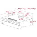 Máy hút mùi TEKA C 6420 BK NEGRA 40465532 60cm cổ điển - Ảnh 3