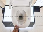 Bồn cầu thông minh INAX AC-816VN SARAS LIGHT E nắp điện tử - Ảnh 10