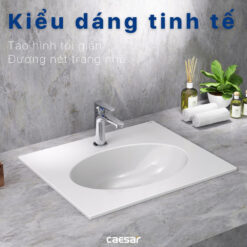 Chau lavabo duong vanh CAESAR L5022 2