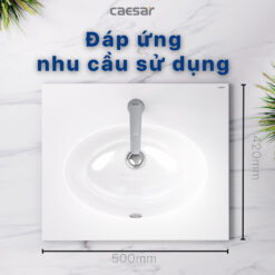 Chau lavabo duong vanh CAESAR L5022 4