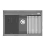 Chậu rửa bát đá KONOX TERRA 790S Grey 1 hố