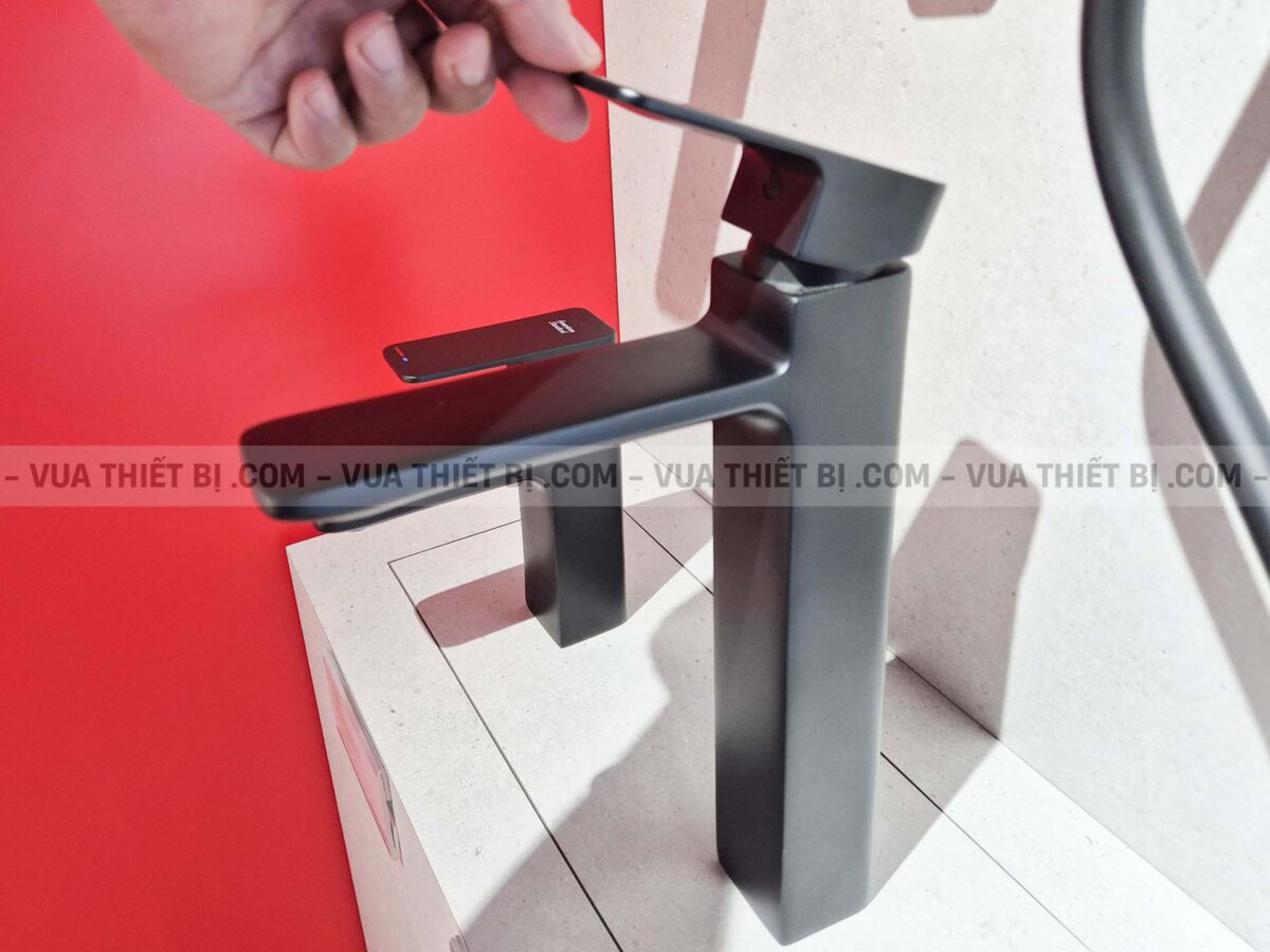Vòi lavabo AMERICAN STANDARD WF-1302MB cổ cao nóng lạnh - Ảnh 6