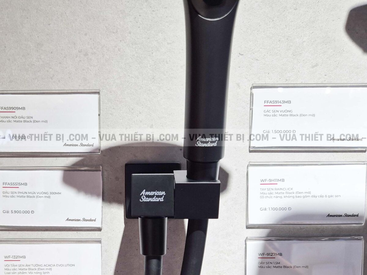 Cút nối sen âm tường AMERICAN STANDARD FFAS9143MB kèm gác sen - Ảnh 3