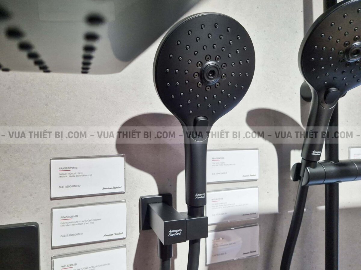 Cút nối sen âm tường AMERICAN STANDARD FFAS9143MB kèm gác sen - Ảnh 5