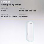 Hộp đựng xà phòng Caesar Q811 đơn