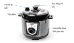 Nồi áp suất điện Rapido RPC-1000M - Ảnh 2