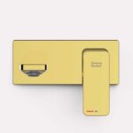 Vòi lavabo AMERICAN STANDARD WF-1304CS 2 lỗ âm tường nóng lạnh - Ảnh 4
