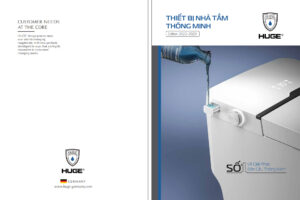 ảnh bìa Catalogue HUGE 2023 - Bảng giá Thiết bị vệ sinh nhập khẩu