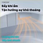 Bồn cầu thông minh CAESAR CA1389H nắp rửa điện tử - Ảnh 16