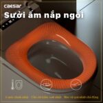Bồn cầu thông minh CAESAR CA1389H nắp rửa điện tử - Ảnh 15