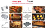 Nồi chiên không dầu Rapido RAF-12D 12 lít điện tử - Ảnh 4