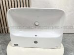 Chậu lavabo treo tường INAX L-289V L-288VC chân lửng - Ảnh 3