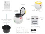 Nồi cơm điện cơ CUCKOO CR-0671 YWVNCV 1.08L - Ảnh 2