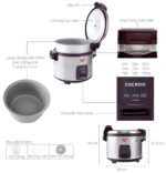 Nồi cơm điện cơ CUCKOO CR-3021 DVVNCV 5.4L công nghiệp - Ảnh 2