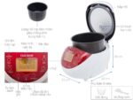 Nồi cơm điện tử CUCKOO CR-0655F RDWHVNCV 1.08L - Ảnh 2
