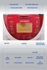 Nồi cơm điện tử CUCKOO CR-0655F RDWHVNCV 1.08L - Ảnh 6