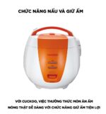 Nồi cơm điện cơ CUCKOO CR-0661 ORVNCV 1.08L - Ảnh 6