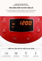 Nồi cơm điện tử CUCKOO CR-0365F RDWHVNCV 0.54L - Ảnh 9