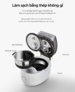 Nồi cơm điện tử CUCKOO CRP-LHTR0610FB 1.08L áp suất kép cao tần - Ảnh 5