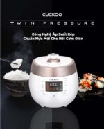 Nồi cơm điện tử CUCKOO CRP-RT1008F WHPGVN 1.8L áp suất kép - Ảnh 3