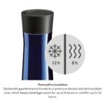 Bình giữ nhiệt WMF 0690926600 IMPULSE INSULATION MUG MIDNIGHT BLUE 350ML - Ảnh 3