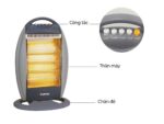 Máy sưởi Rapido RHH-1600MM đặt sàn - Ảnh 3