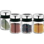 Set lọ gia vị WMF SHAKER/TIN SETS 4PC 0661586040 - Ảnh 2