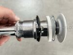 Xi phông chậu rửa mặt INAX 0014068-WC cổ thoát nhấn nắp sứ - Ảnh 5