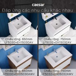 Tu lavabo CAESAR LF5030 EH15030AV 6