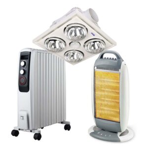đèn sưởi quạt sưởi máy sưởi category image