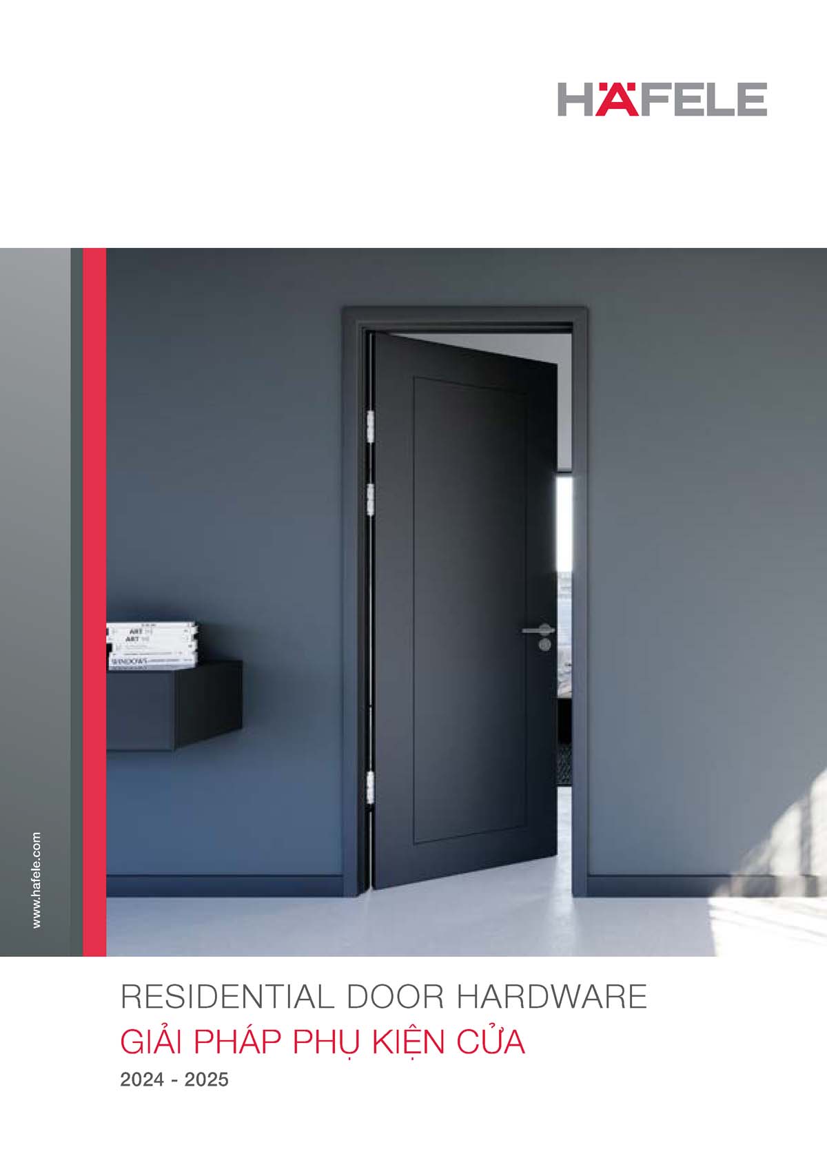 Anh bia Catalogue phu kien cua Hafele 2026