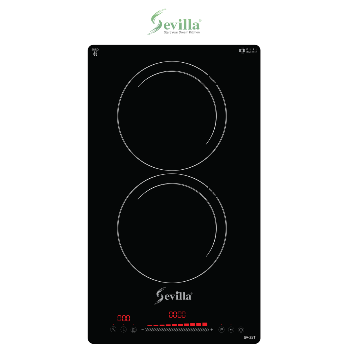 Bếp từ đôi SEVILLA SV-25T