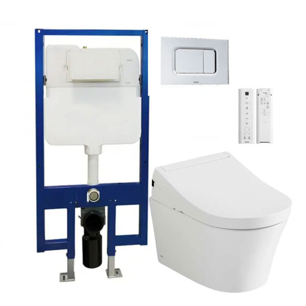 Bồn cầu thông minh TOTO CW553 TCF34320GAA WH172A MB170P#SS nắp rửa điện tử