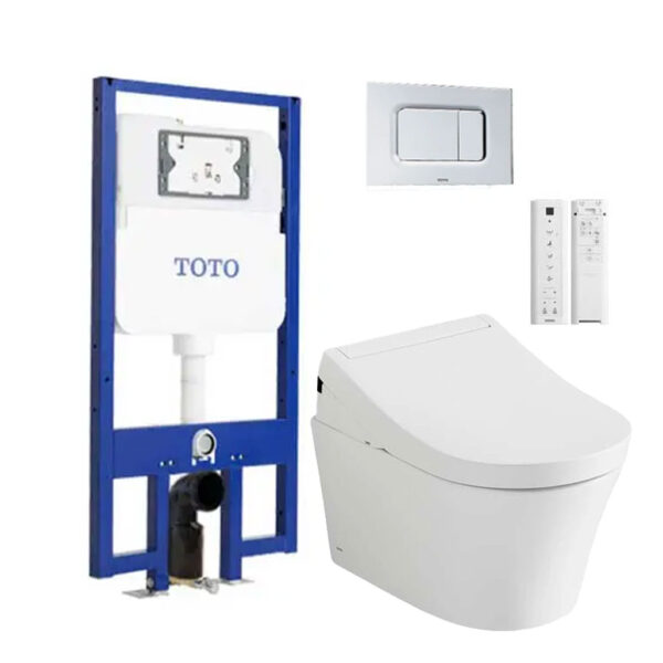 Bồn cầu thông minh TOTO CW553C TCF34570GAA WH172AAT TCA502 MB170P#SS nắp rửa điện tử