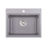 Chậu rửa bát đá Hafele HS22-GEN1S60M 577.25.320 577.25.420 577.25.520 1 hố - Ảnh 4