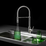 Vòi rửa bát MALLOCA K088-CS nóng lạnh rút dây - Ảnh 5