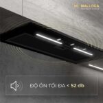 Máy hút mùi MALLOCA MH600GT 60cm âm tủ - Ảnh 6