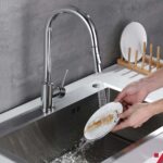Vòi rửa bát HAFELE 570.58.231 nóng lạnh rút dây cảm ứng - Ảnh 3