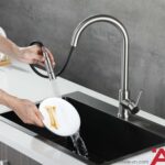Vòi rửa bát HAFELE 570.58.631 nóng lạnh rút dây cảm ứng - Ảnh 3