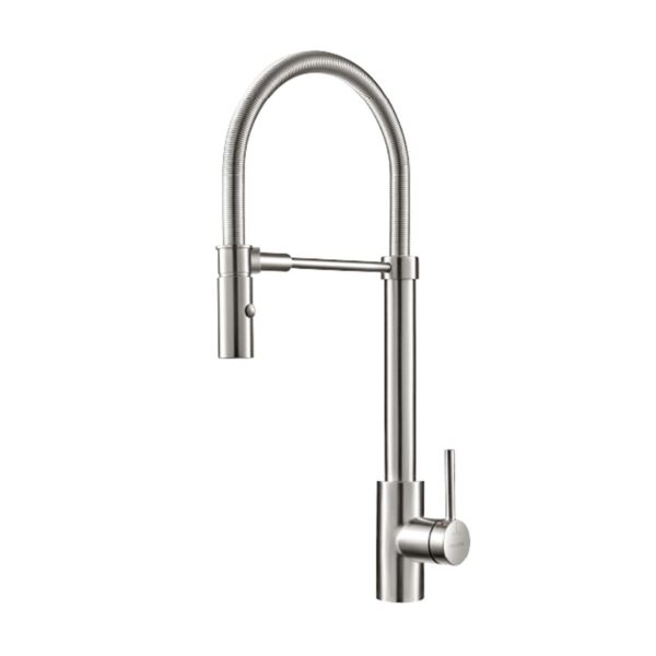 Vòi rửa bát MALLOCA K088CS nóng lạnh rút dây