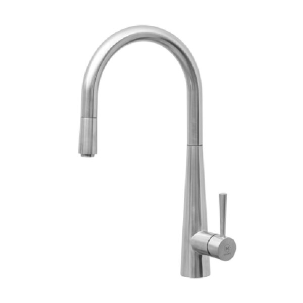 Vòi rửa bát MALLOCA K095SS nóng lạnh rút dây
