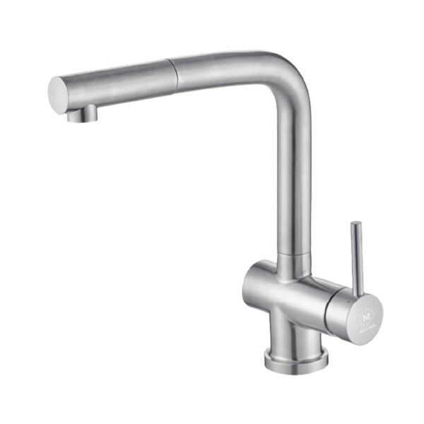 Vòi rửa bát MALLOCA K103SS nóng lạnh rút dây